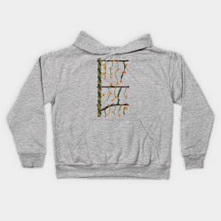 Trunks, branches, leaves and flowers Kids Hoodie